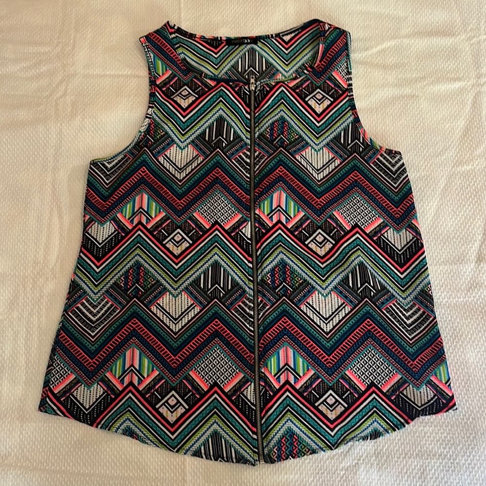 Zippered Sleeveless blouse from Papermoon